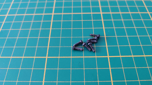 Lot visserie x7 pièce détachée manette de jeux vidéo Nintendo Game cube Gamecube Bigben GCPADW #E35