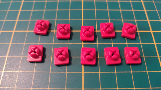 Lot x10 pivots d'emboîtement référence 30096900 pièce détachée Playmobil #D60