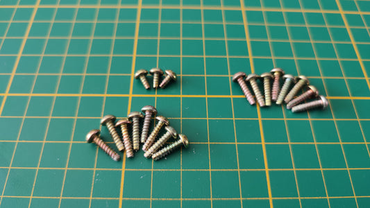 Lot x19 visserie interne pièce détachée console de jeux Sony Playstation 1 Ps1 SCPH-1002 #D83