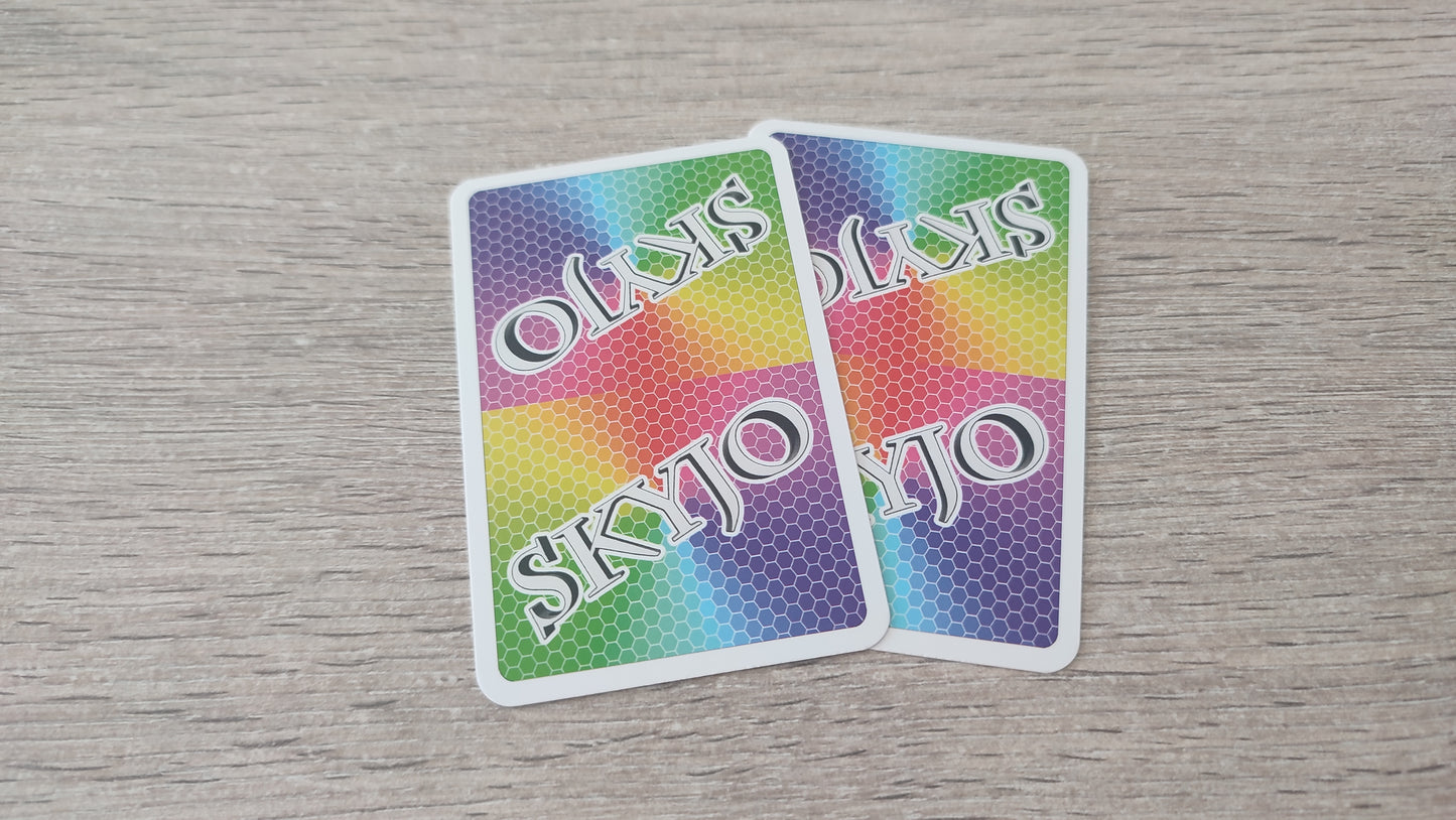 Lot x2 Carte numéro 6 n°6 pièce détachée Skyjo jeu de société #E15