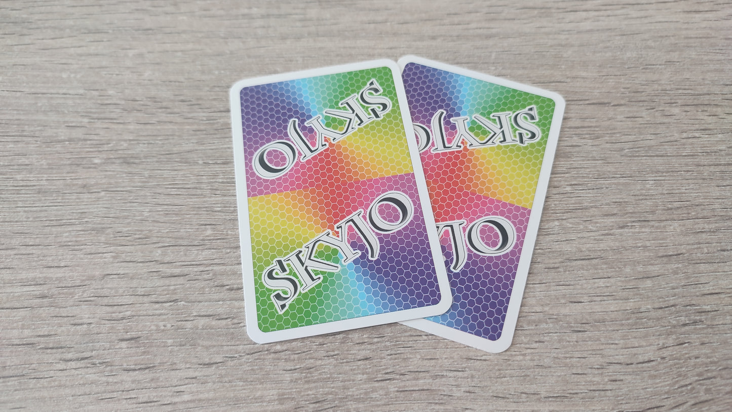 Lot x2 Carte numéro 8 n°8 pièce détachée Skyjo jeu de société #E15
