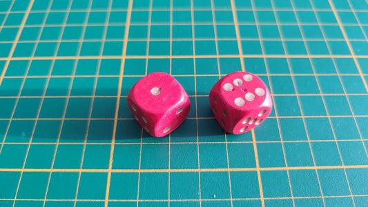 Lot x2 dé pièce détachée jeu de société Canon noir feu à volonté Miro Meccano #E46