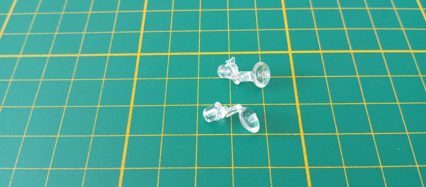 Lot x2 phares arrière seul pièce détachée miniature Jouef evolution Ferrari 330 P4 1/18 1/18e 1/18ème #E70