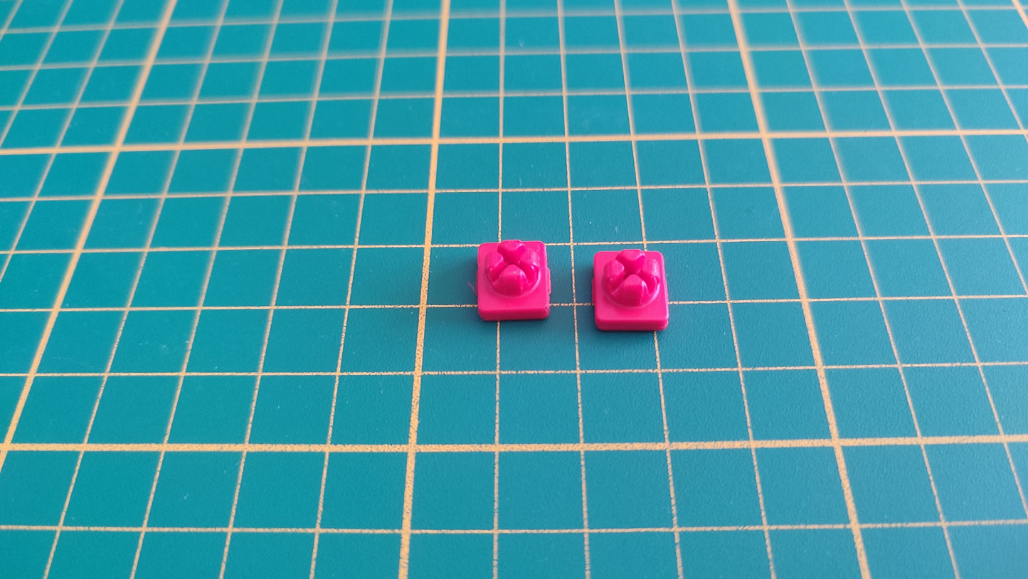 Lot x2 pivots d'emboîtement référence 30096900 pièce détachée Playmobil #E33