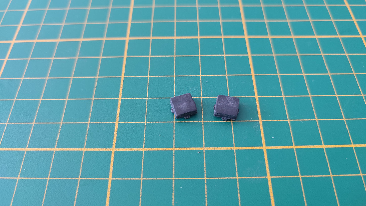 Lot x2 plots support caoutchouc pièce détachée console de jeux Sony Playstation 2 Ps2 slim SCPH-75004 #E17