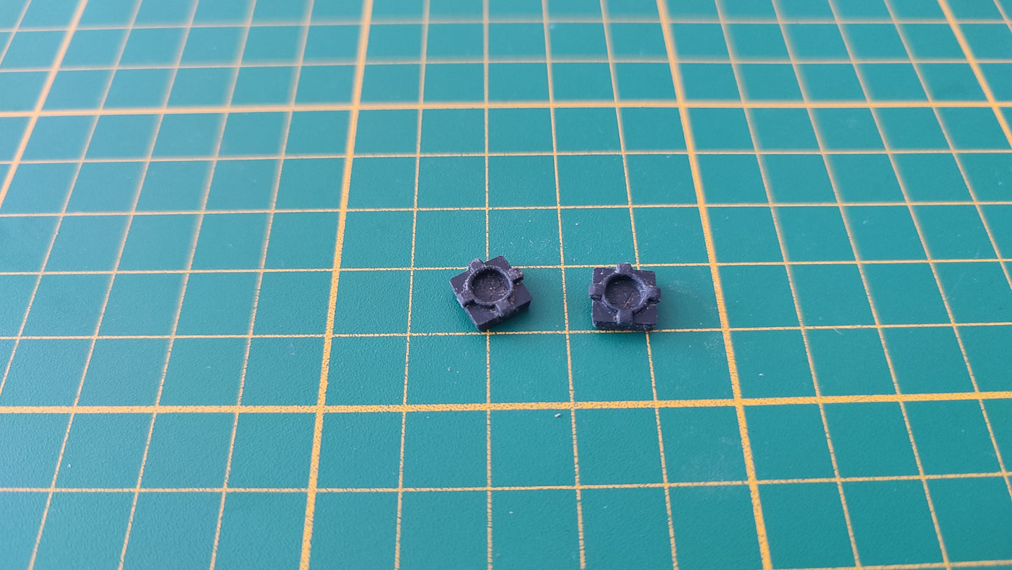 Lot x2 plots support caoutchouc pièce détachée console de jeux Sony Playstation 2 Ps2 slim SCPH-75004 #E17