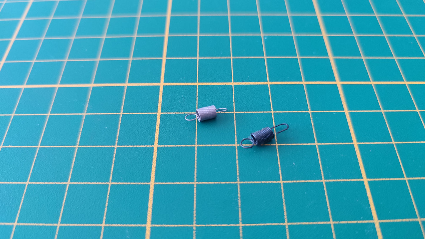 Lot x2 ressorts pièce détachée console de jeux Sony Playstation 2 Ps2 slim SCPH-75004 #E17