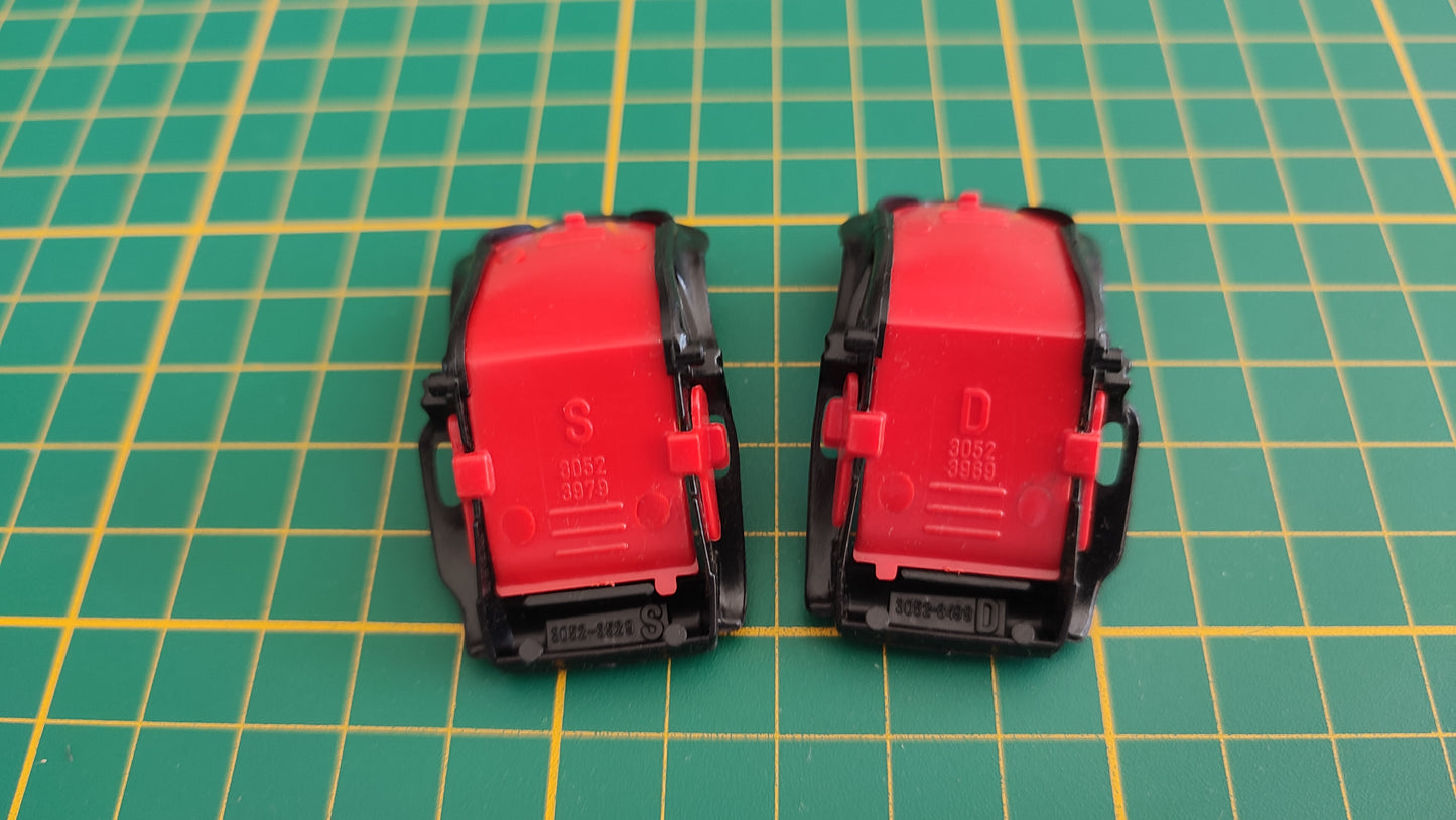 Lot x2 sièges avant pièce détachée miniature Burago Bburago Ferrari F50 1995 1/18 1/18e 1/18ème #C81