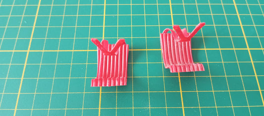 Lot x2 sièges pièce détachée miniature Jouef evolution Ferrari 330 P4 1/18 1/18e 1/18ème #E70