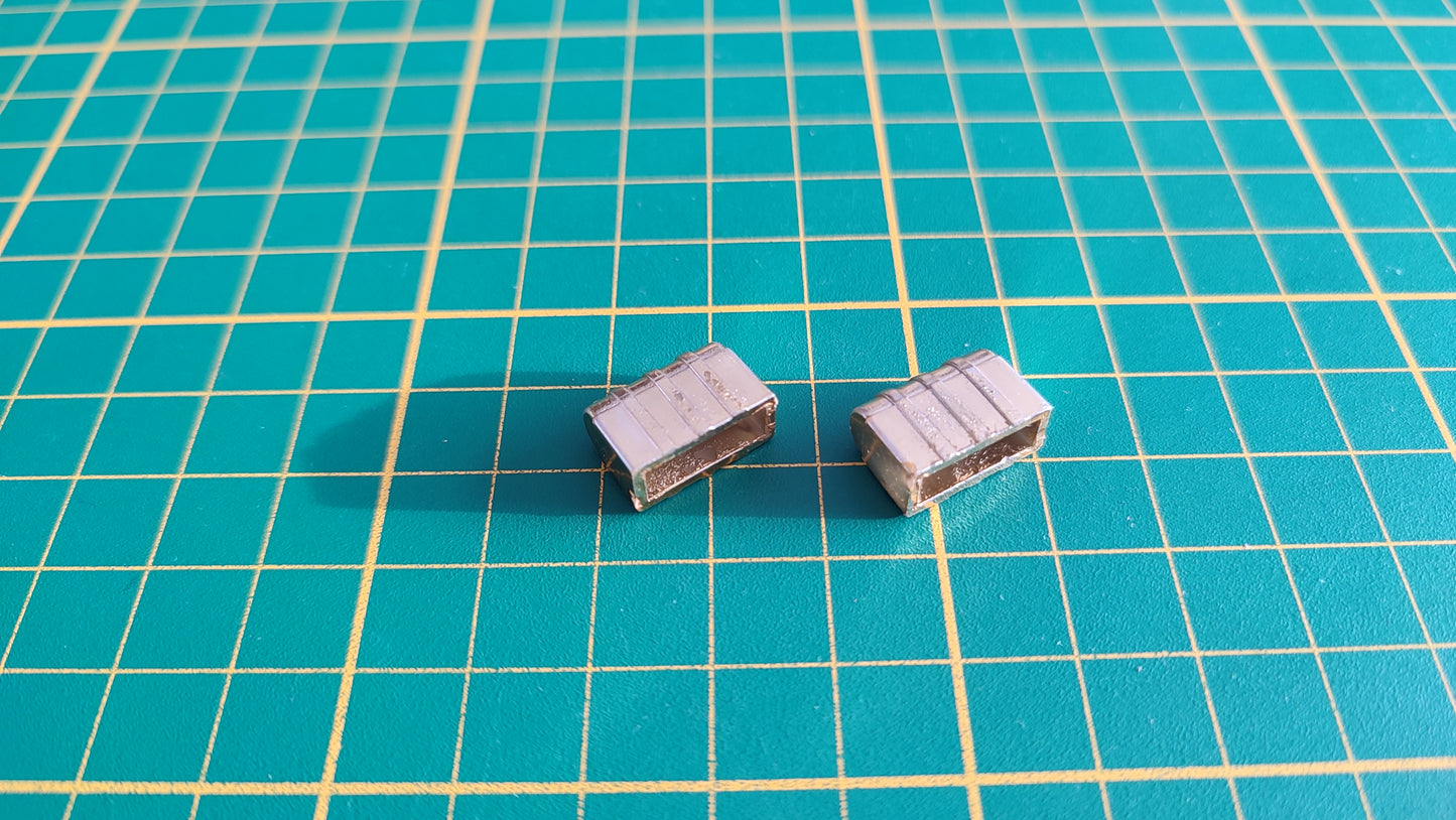 Lot x2 trésors pièce détachée jeu de société Canon noir feu à volonté Miro Meccano #E46