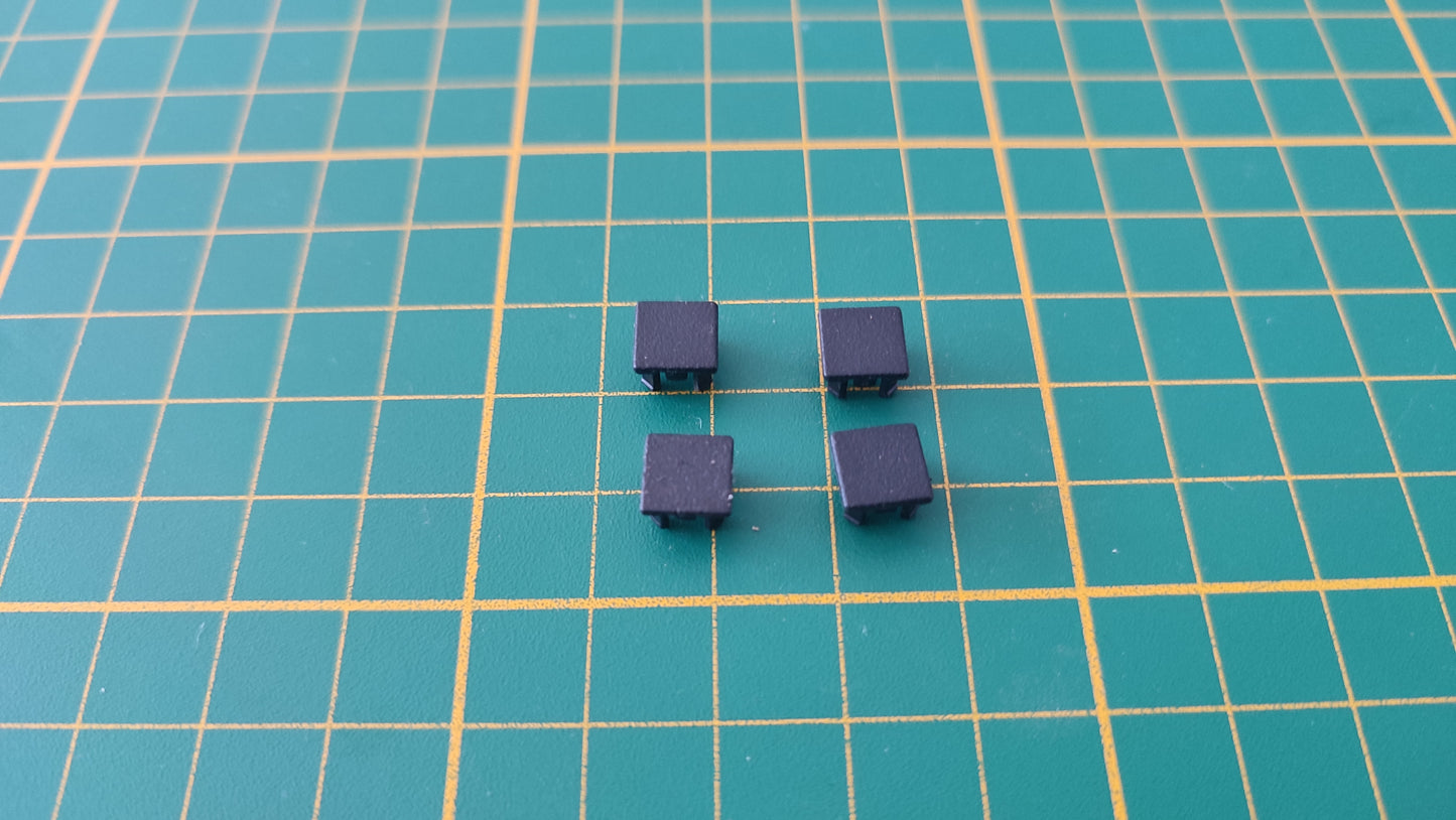 Lot x4 plots support plastique pièce détachée console de jeux Sony Playstation 2 Ps2 slim SCPH-75004 #E17