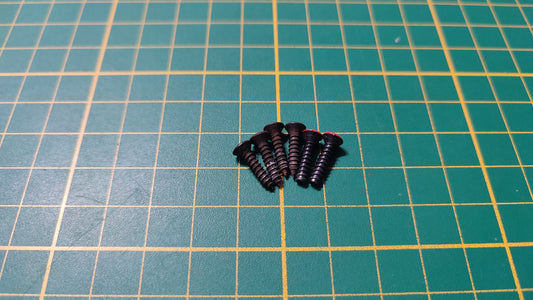 Lot x6 visserie pièce détachée miniature Bburago Burago Ferrari GTO 1962 1/18 1/18e 1/18ème #E65
