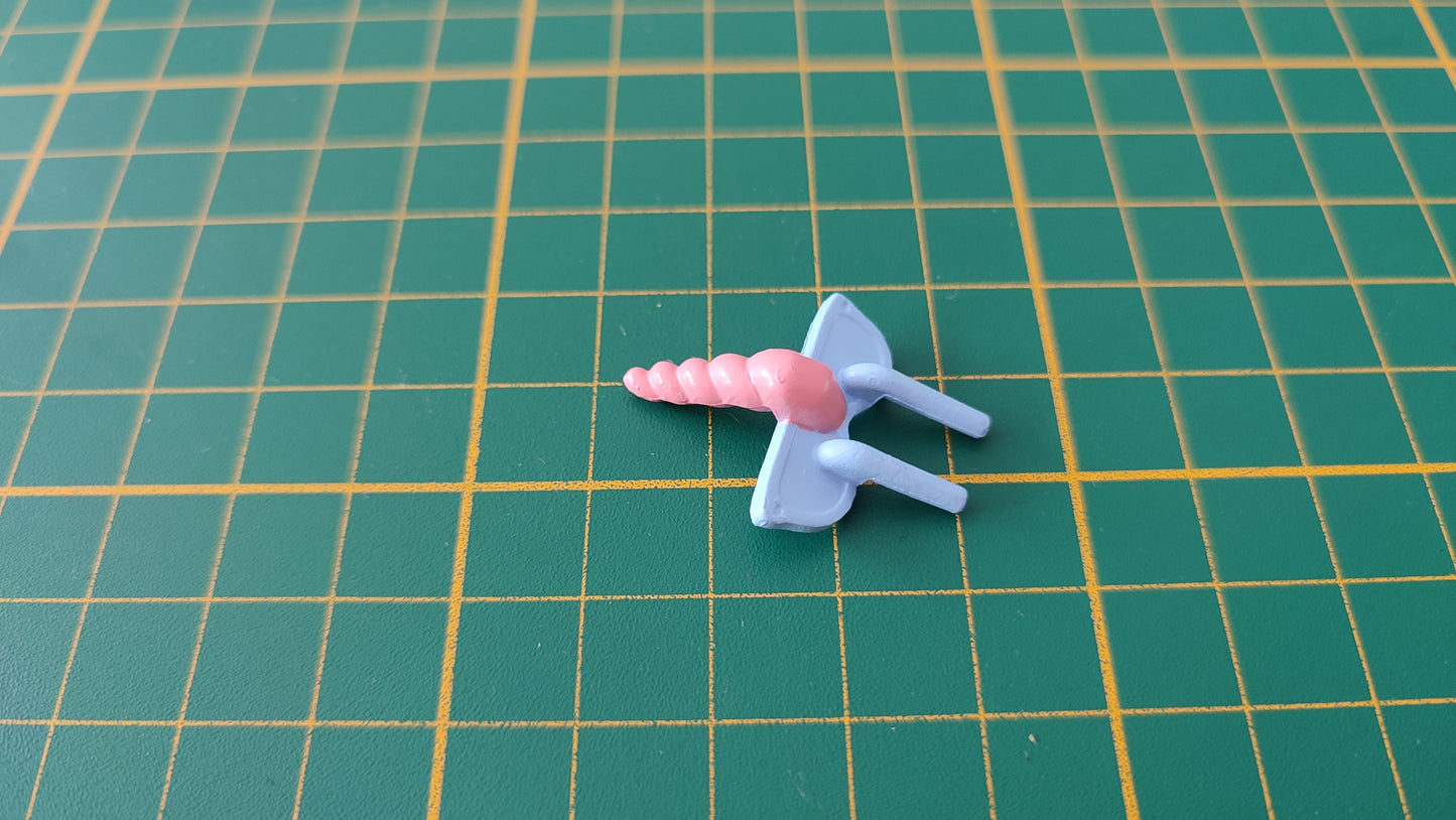 Lunette bleu et rose pièce détachée jeu de société Le cochon qui rit buzz party Dujardin #E28