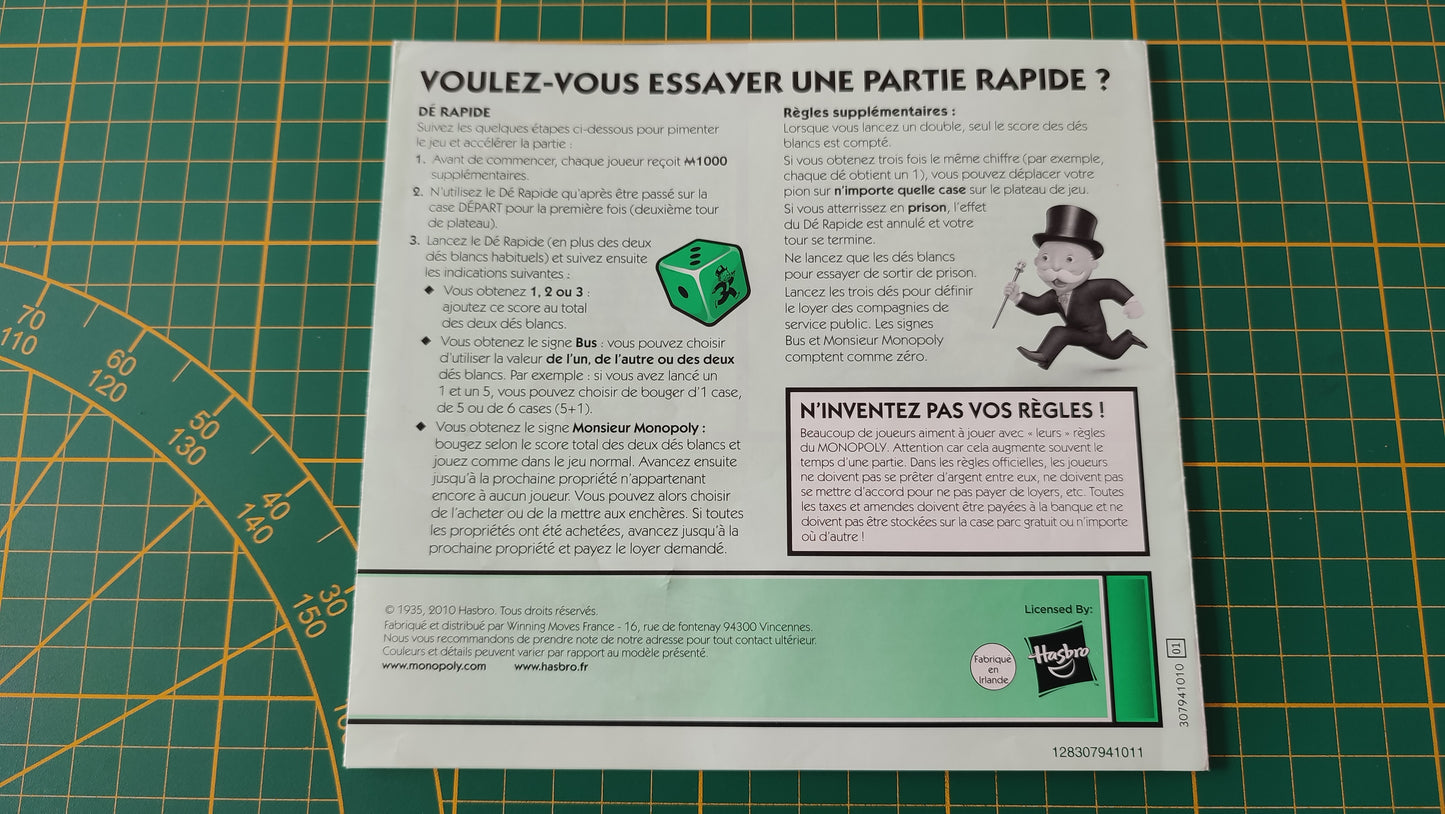 Monopoly Nord Jeu de société complet #SP