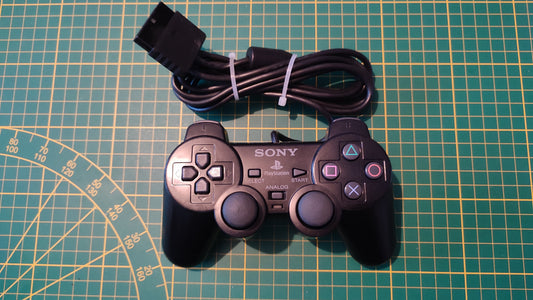 Manette dualshock 2 noir Playstation 2 PS2 SCPH-10010 console de jeux Sony #D47