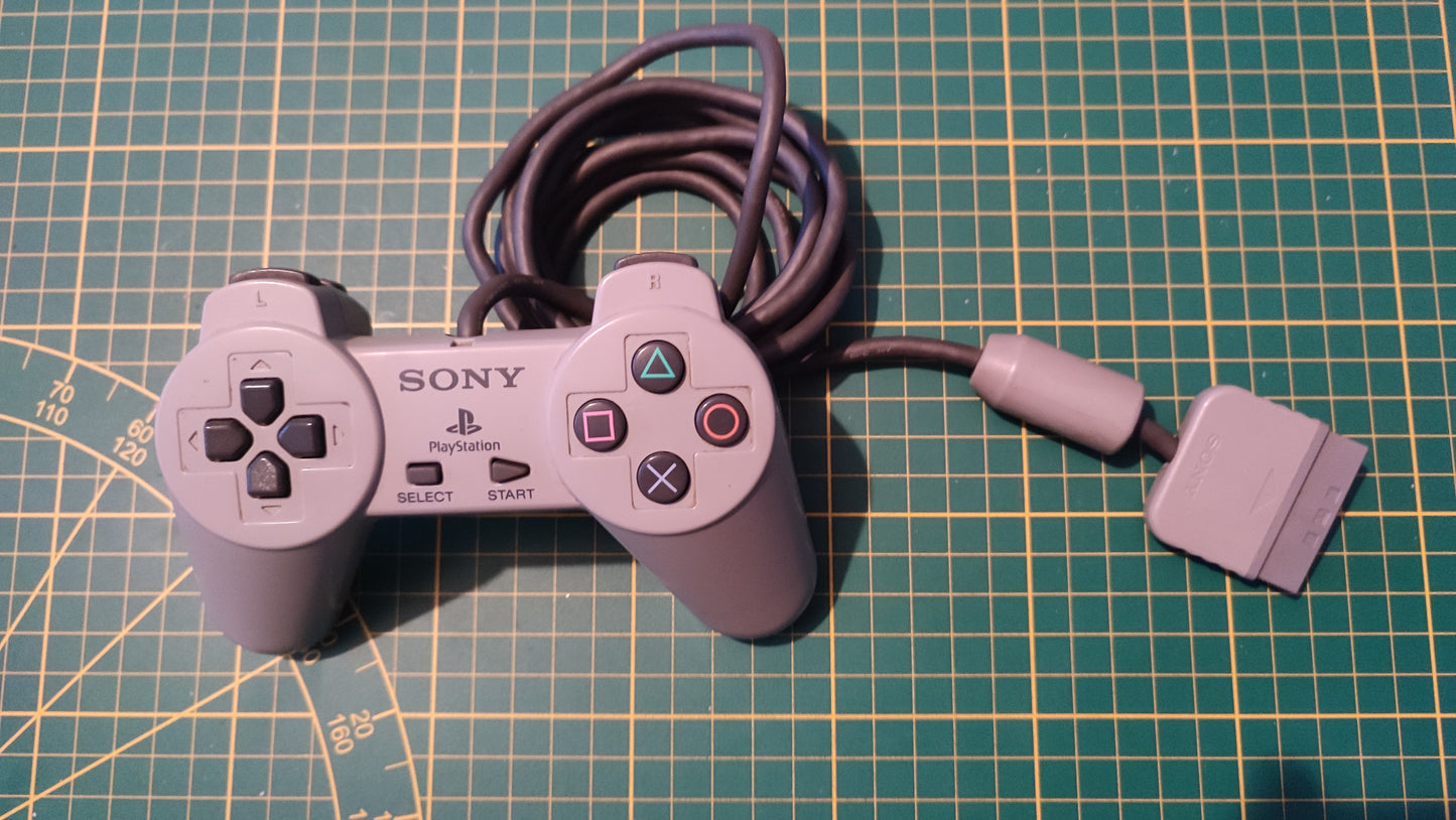 Manette filaire Sony SCPH-1080 Playstation 1 et 2 PS1 PS2 #D45