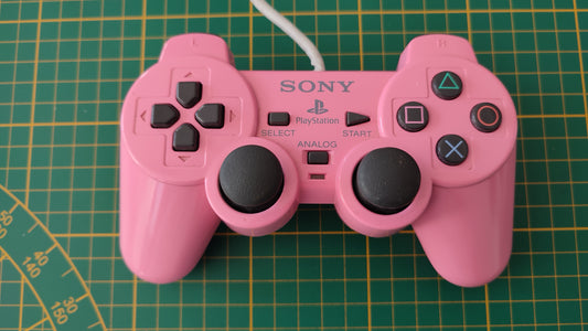 Manette ps2 rose SCPH-10010 pièce détachée console de jeux Sony Playstation 2 Ps2 SCPH-77004 #D43