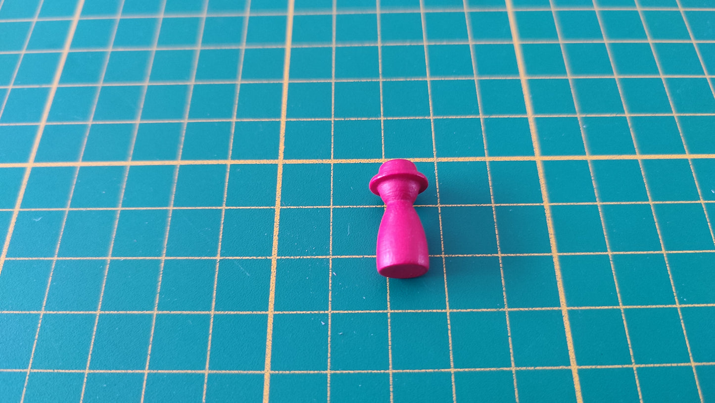 Marqueur rouge route royale Praga Caput Regni vladimir suchy Delicious Games pièce détachée jeu de société #E34