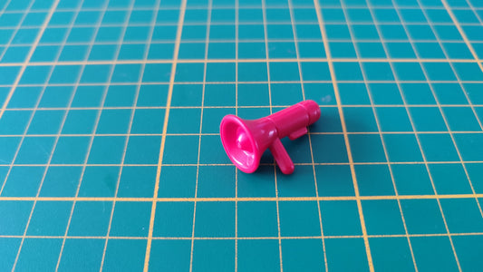 Mégaphone rouge référence 30032080 pièce détachée Playmobil #D54