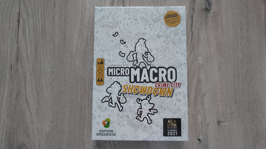 Micro Macro Micromacro crime city Showdown jeu de société complet #SP