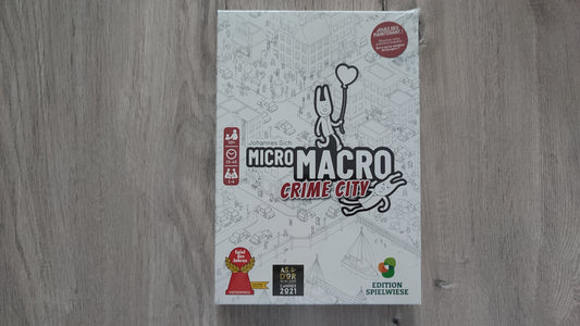 Micro Macro Micromacro crime city jeu de société complet #SP