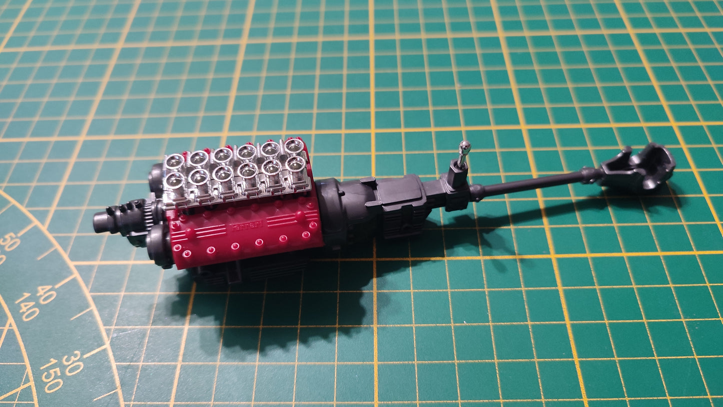 Moteur pièce détachée miniature Bburago Burago Ferrari GTO 1962 1/18 1/18e 1/18ème #E65