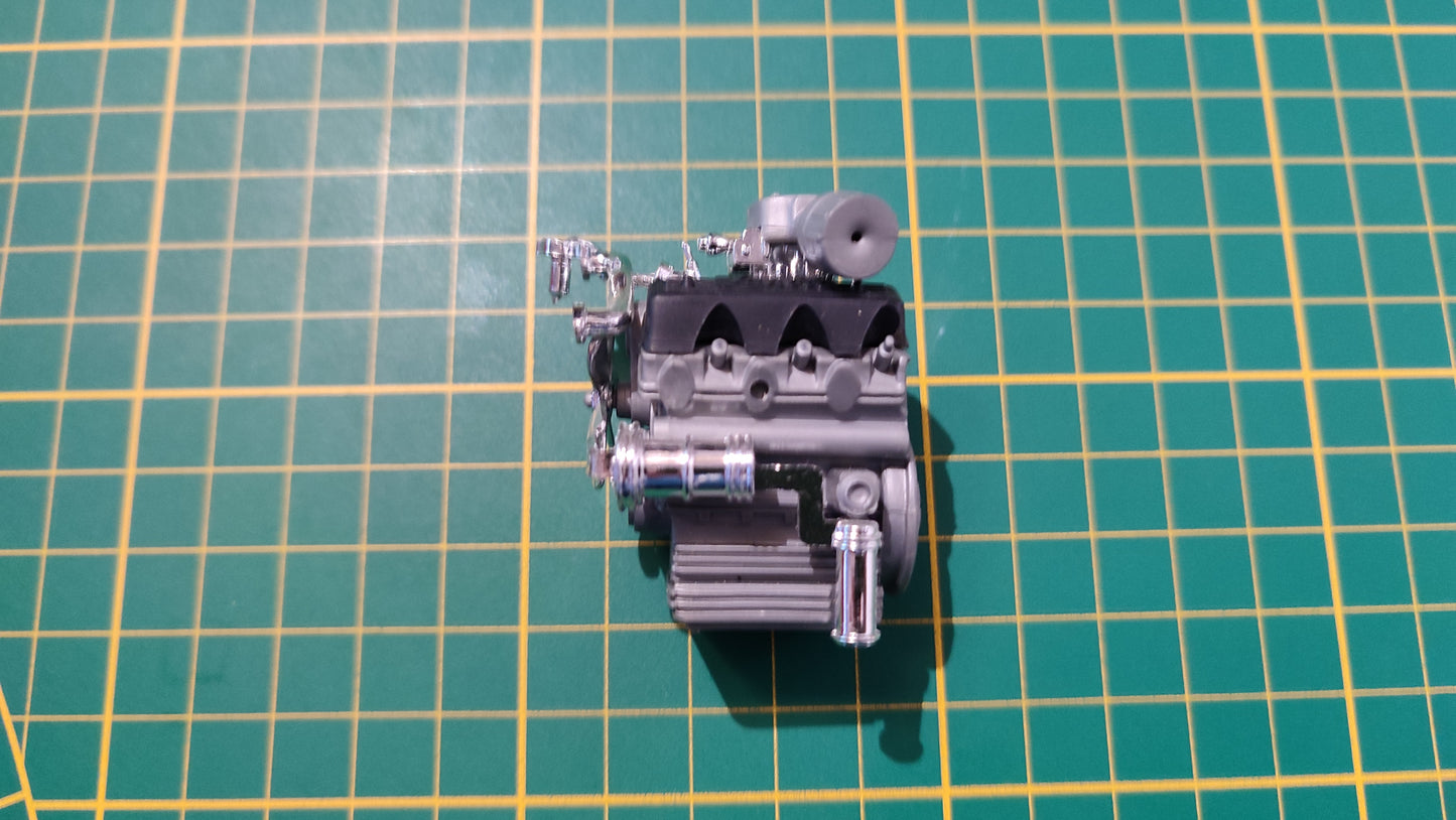 Moteur pièce détachée miniature Bburago Burago Lancia Aurelia B24 Spider 1955 1/18 1/18e 1/18ème #C47