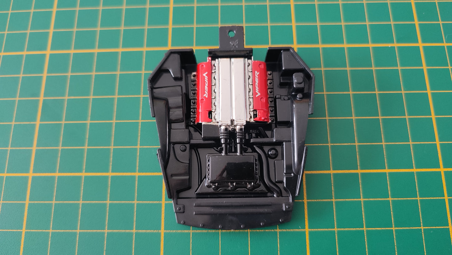 Moteur pièce détachée miniature Jada Toys Dodge Viper SRT10 2008 1/24 1/24e 1/24ème #E24