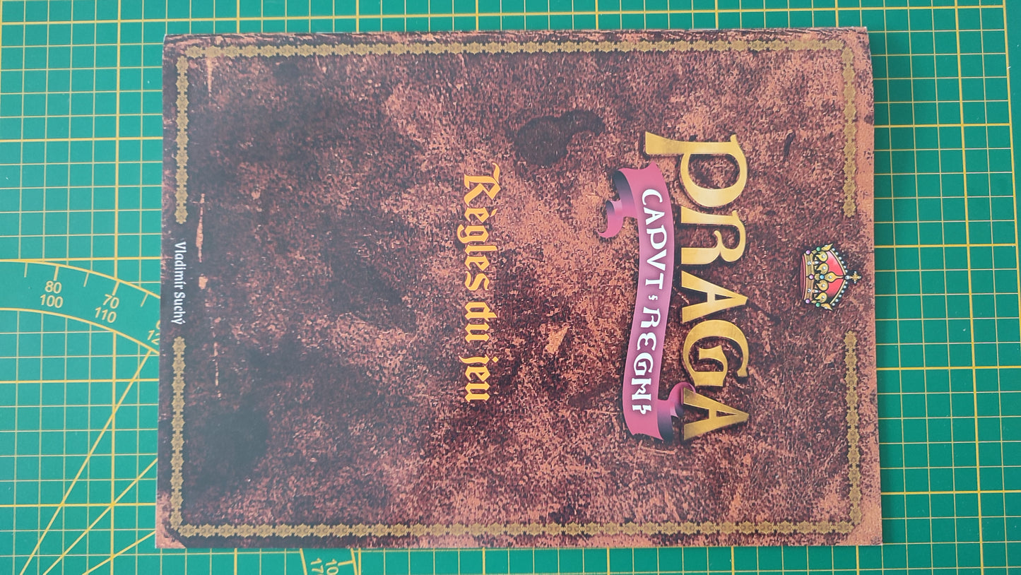 Notice règles du jeu Praga Caput Regni vladimir suchy Delicious Games pièce détachée jeu de société #E34
