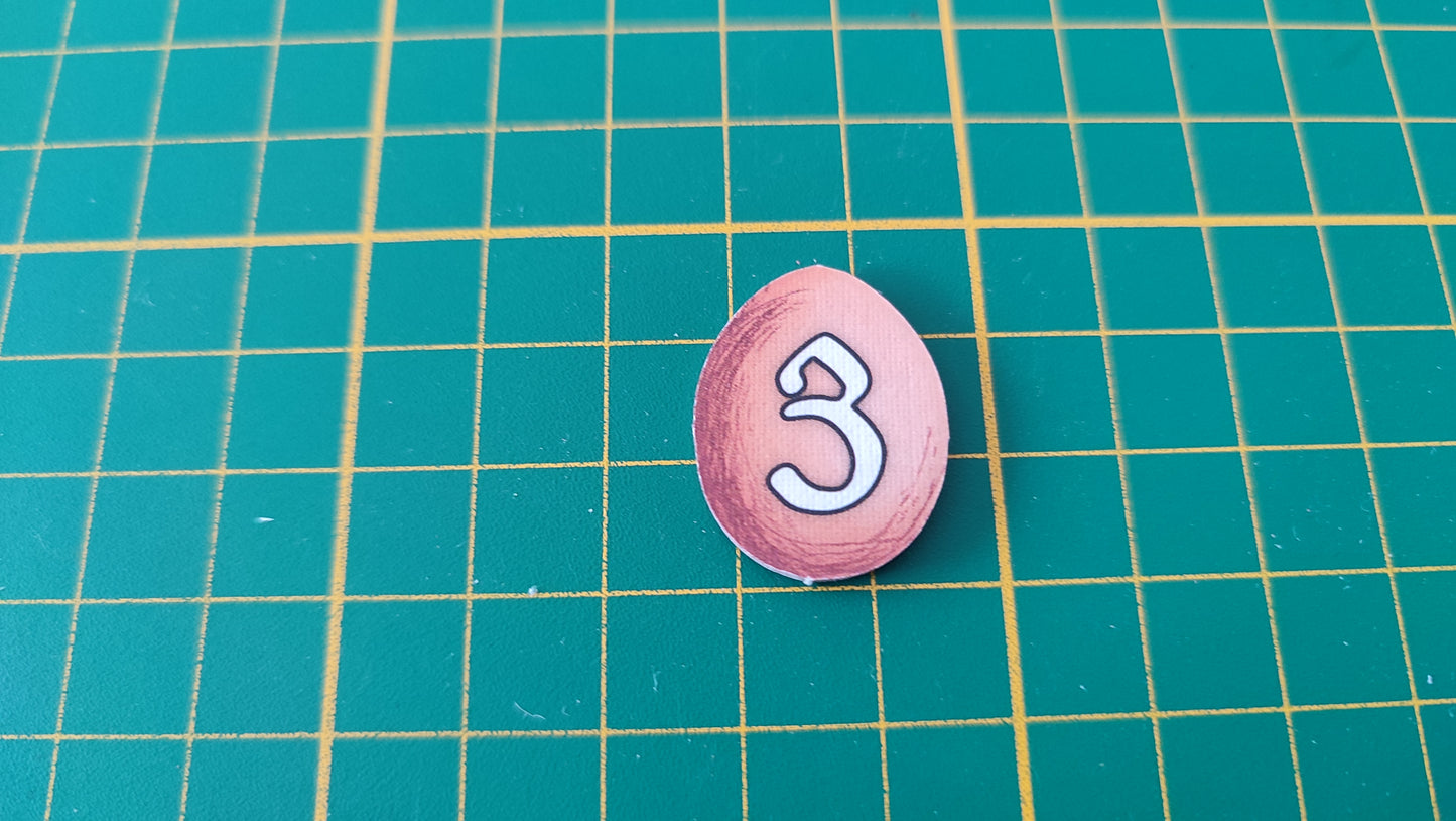 Œuf valeur 3 unitaire Praga Caput Regni vladimir suchy Delicious Games pièce détachée jeu de société #E34