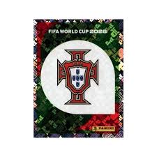POR 1 Logo Emblème de l'équipe - Sticker autocollant Panini Coupe du Monde FIFA 2026 Portugal - Pièce détachée