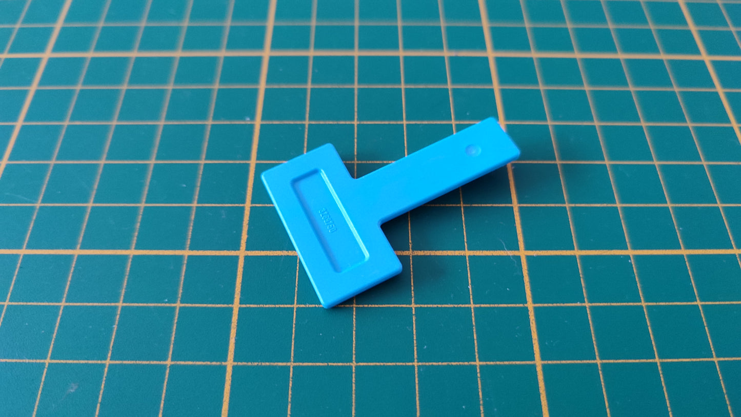 Panneau arrière toilette référence 30602562 pièce détachée Playmobil #D67
