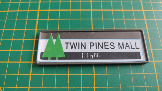 Panneau rectangulaire long Lone Pine Mall référence 30021404pièce détachée Playmobil #E75