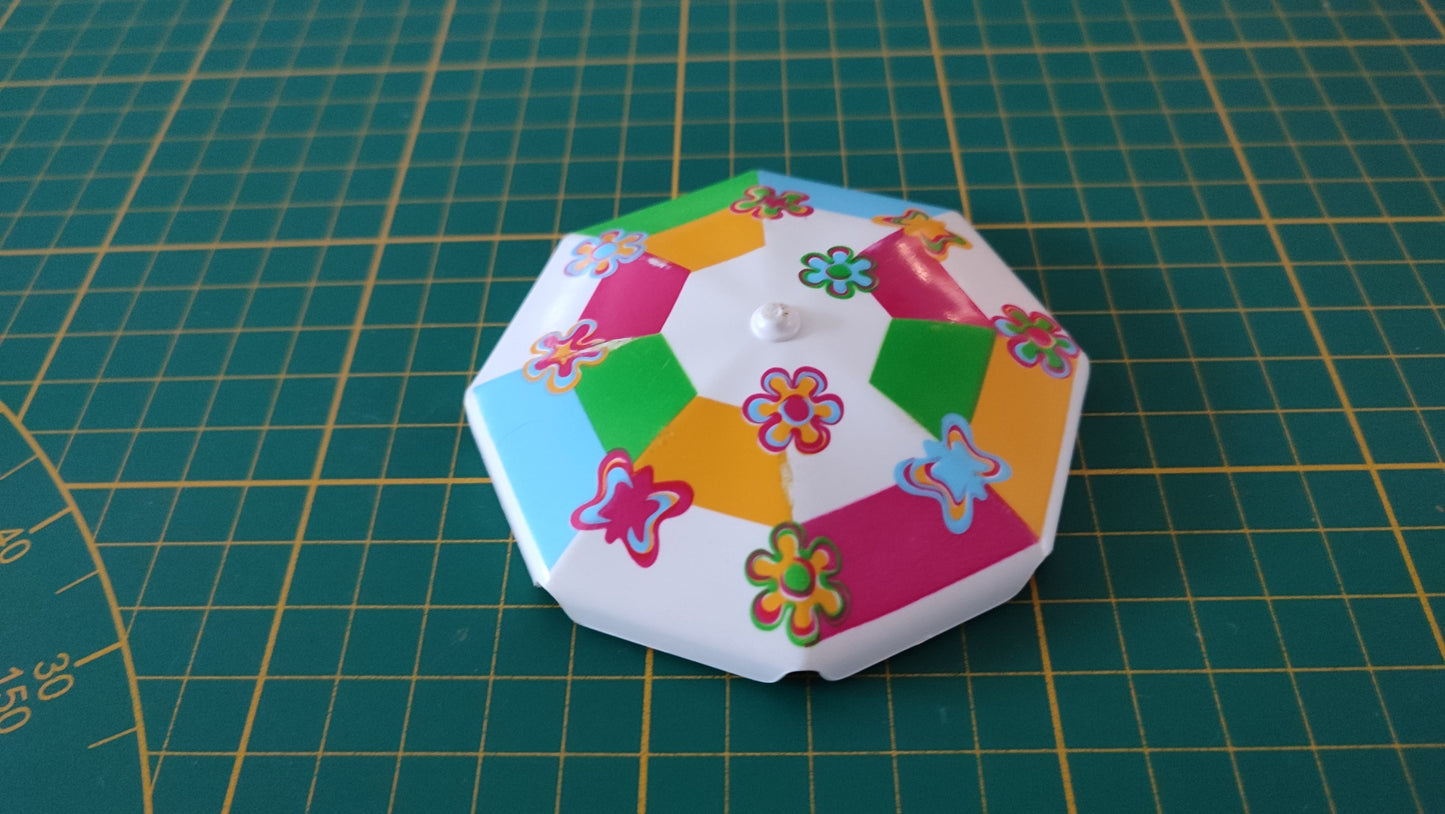 Parasol type terrasse référence 30649272 pièce détachée Playmobil #D60