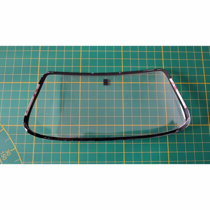 Pare-brise 98A pièce détachée Porsche 911 Carrera RS 2.7 1/8 1/8ème Altaya