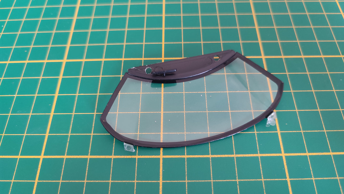 Pare-brise avant Ford GT40 Widebody MK1 Solido 1/18 – Pièce détachée #E71