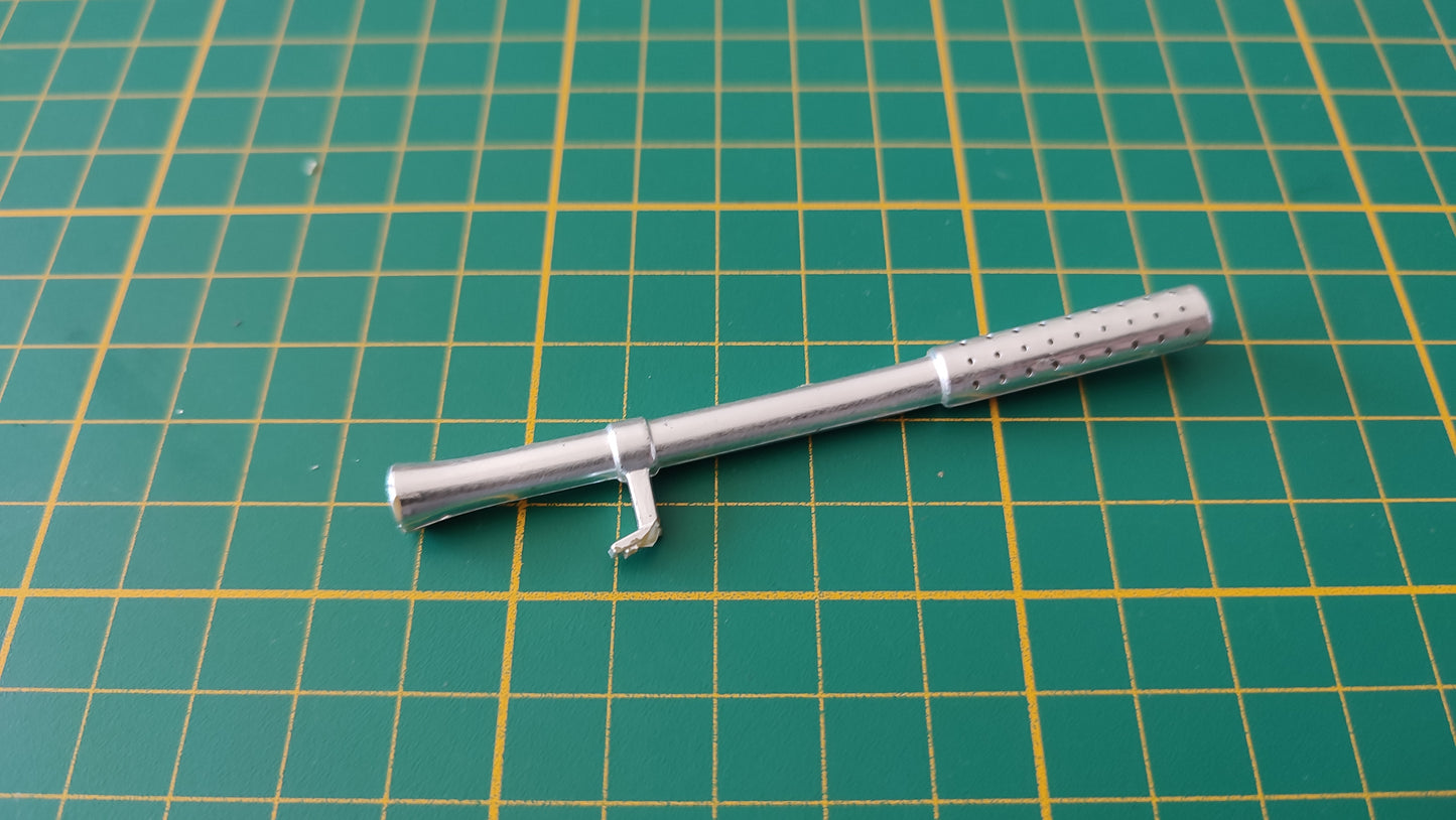 Partie échappement dans l'état pièce détachée miniature Bburago Burago Bugatti type 59 1934 1/18 1/18e 1/18ème #D95