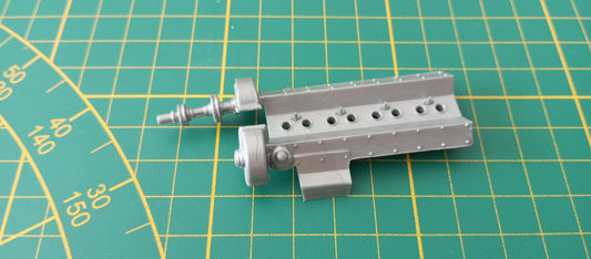 Partie moteur pièce détachée miniature Bburago Burago Bugatti type 59 1934 1/18 1/18e 1/18ème #E64