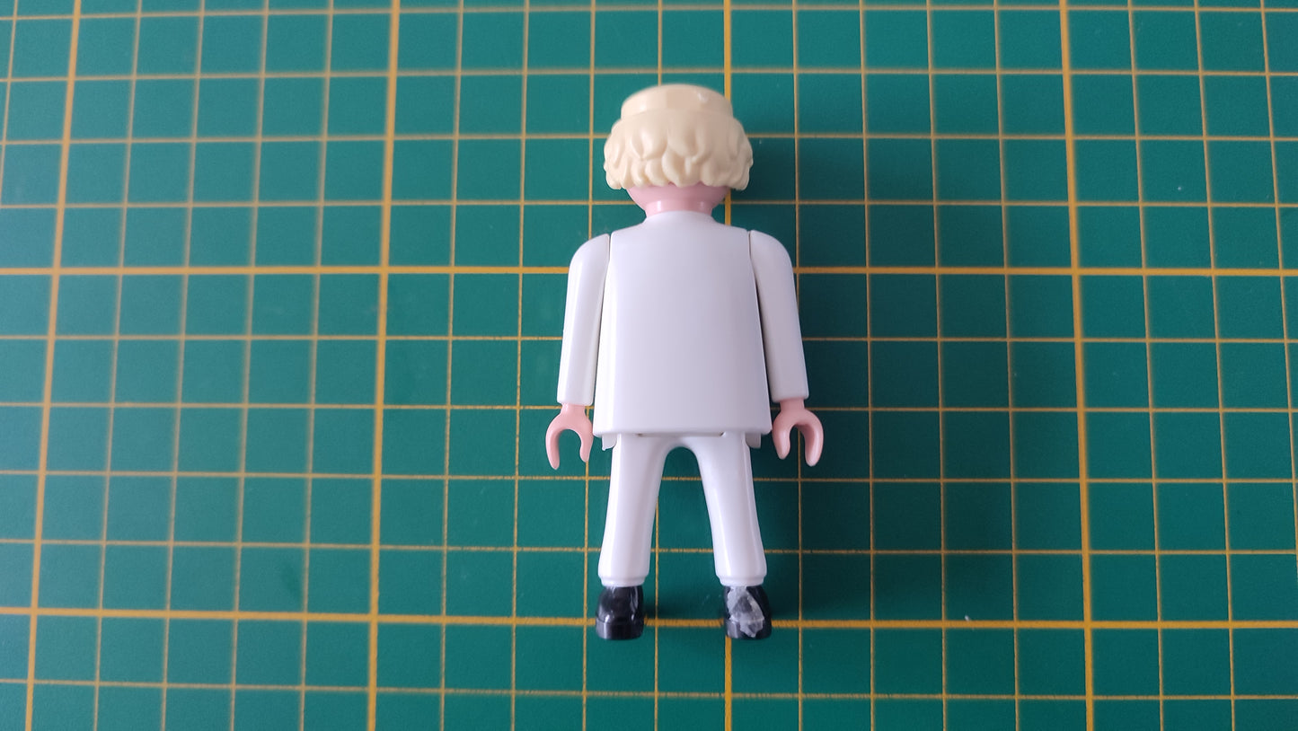 Personnage blond Porsche pièce détachée Playmobil #D54