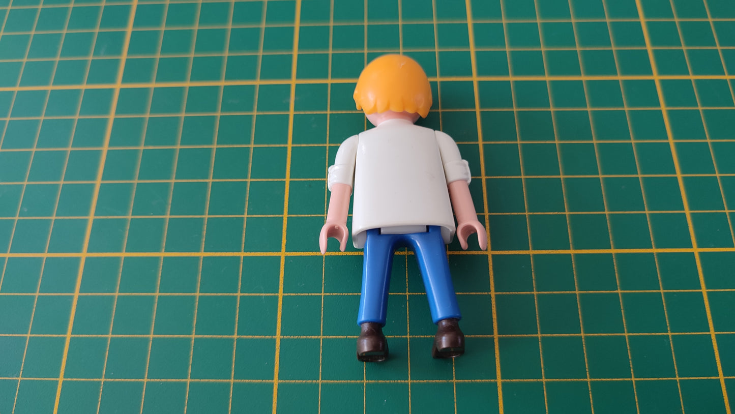 Personnage conducteur homme blond référence 30007483 pièce détachée Playmobil #D44