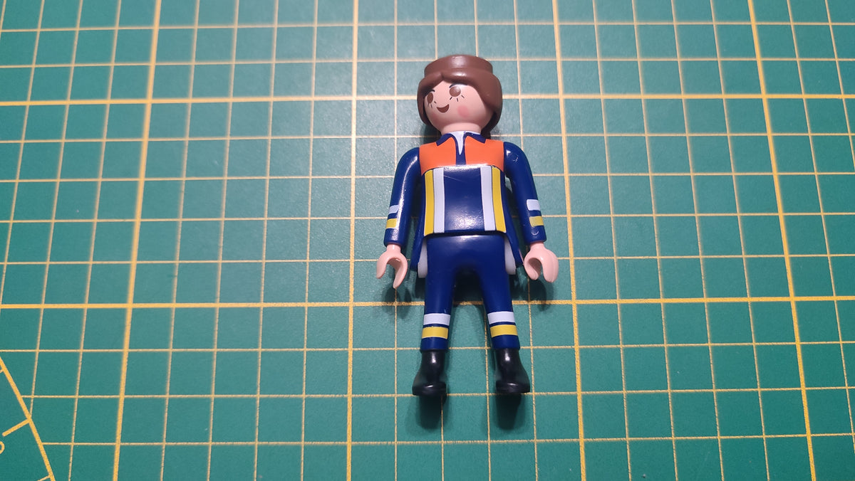 Personnage femme cheveux bruns 30144190 pièce détachée Playmobil #E79