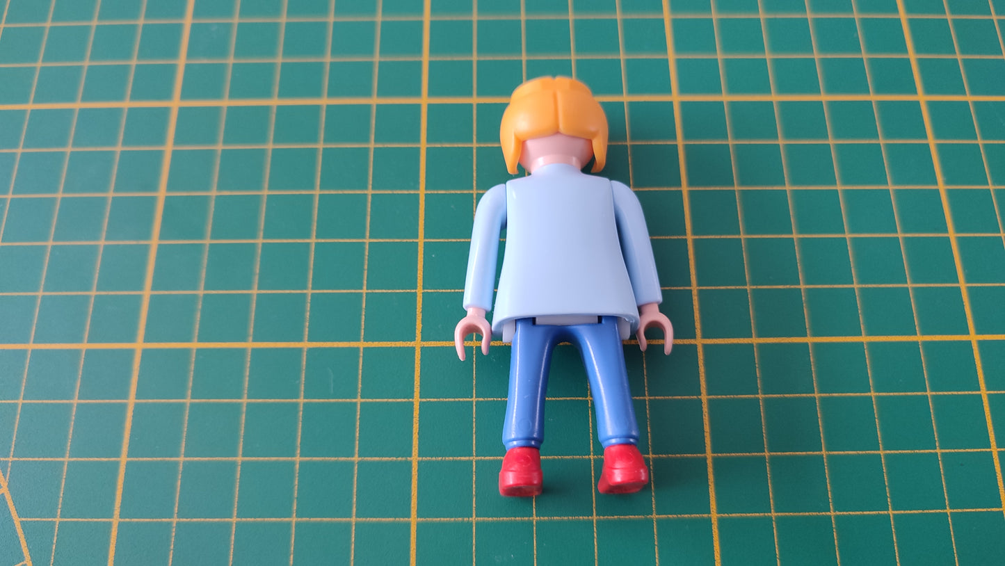 Personnage femme joue rouge pièce détachée Playmobil #E56