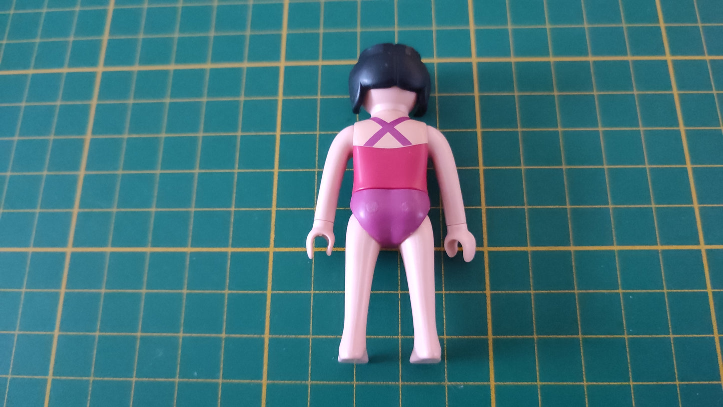 Personnage femme maillot de bain référence 30144570 pièce détachée Playmobil #D60