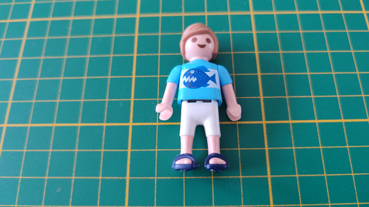 Personnage garçon cheveux châtain clair référence 30103740 pièce détachée Playmobil #D67