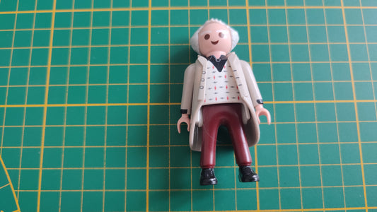 Personnage homme adulte 30009534 Docteur Emmett Brown pièce détachée Playmobil #E75