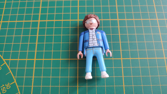 Personnage homme adulte Marty avec lunette 30009544 pièce détachée Playmobil #E75