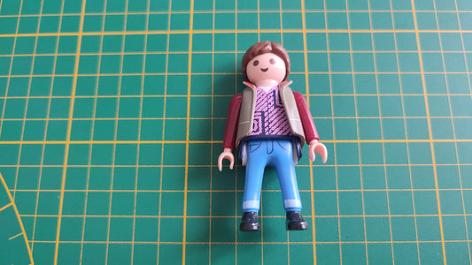 Personnage homme adulte Marty mcfly 30009524 pièce détachée Playmobil #E75