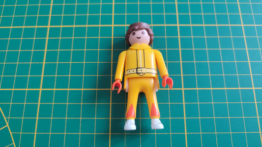 Personnage homme adulte Marty jaune référence 30009504 pièce détachée Playmobil #E75