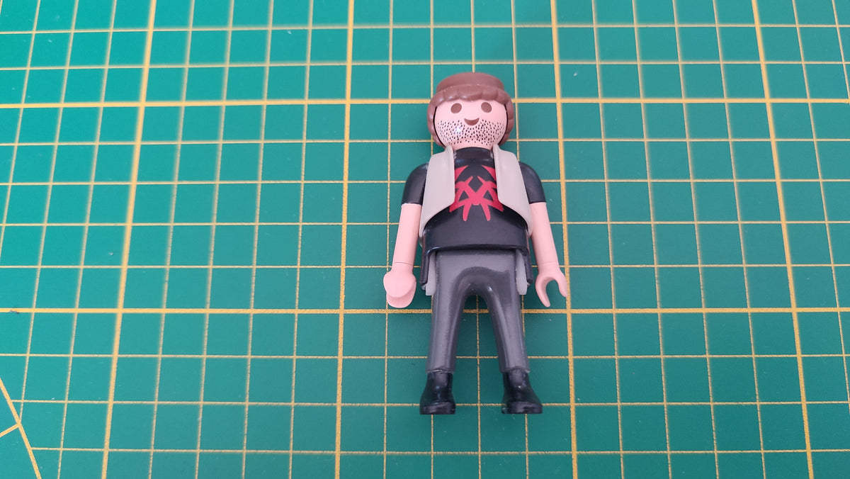 Personnage homme fuyard pièce détachée Playmobil #E88