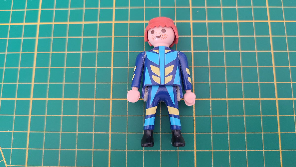 Personnage pilote conducteur de quad 30001132 pièce détachée Playmobil #E88